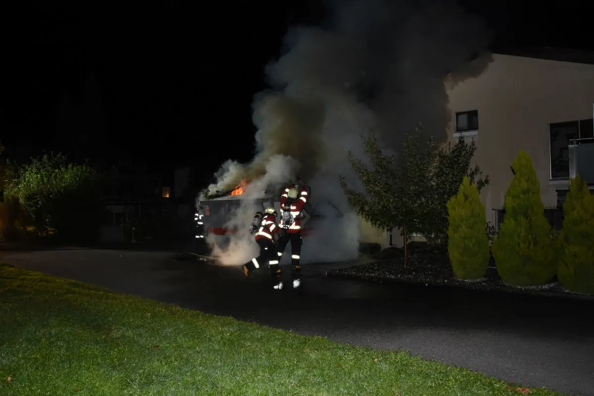 Rebstein SG - Mulde fängt Feuer