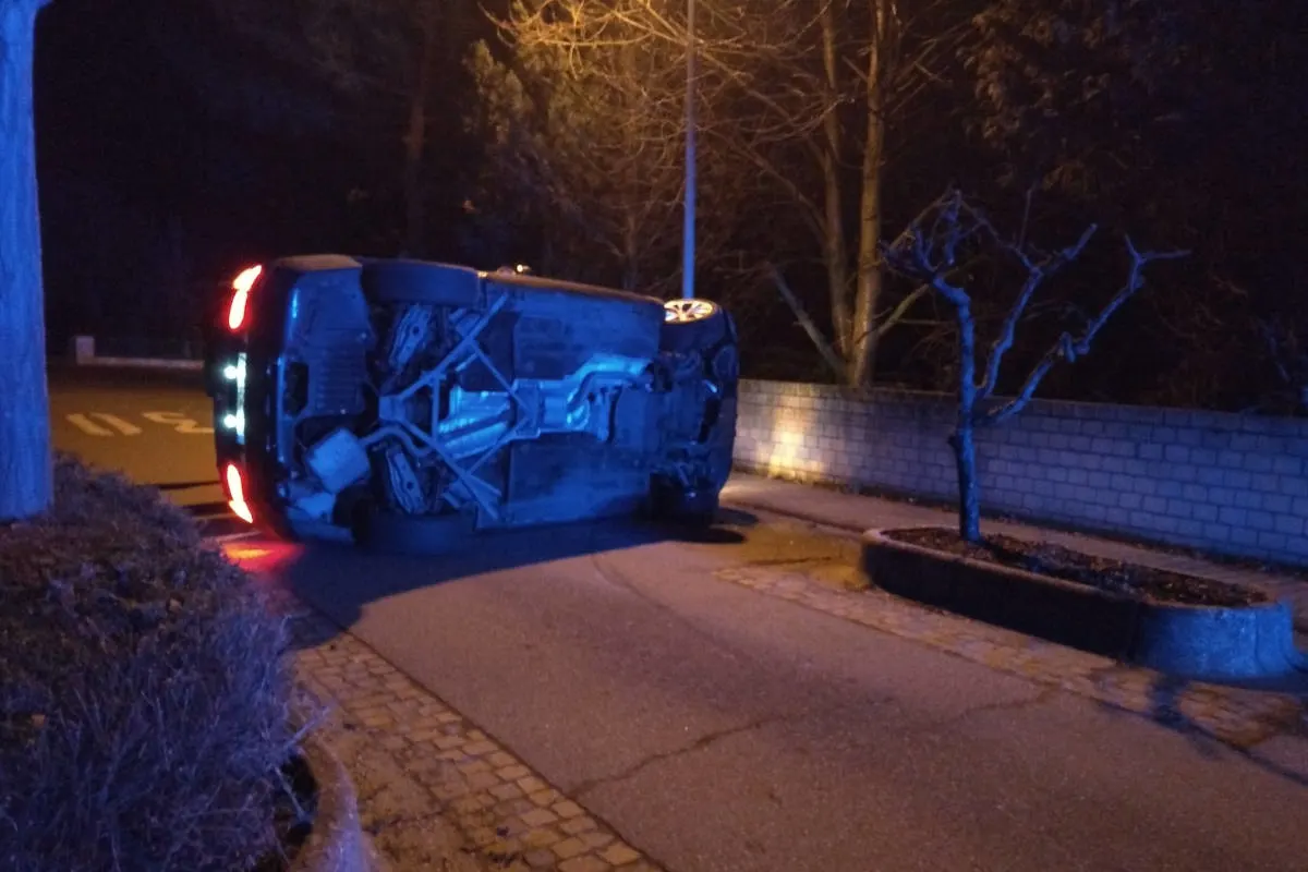 Grünstadt - Verkehrsunfall mit einem Verletzten