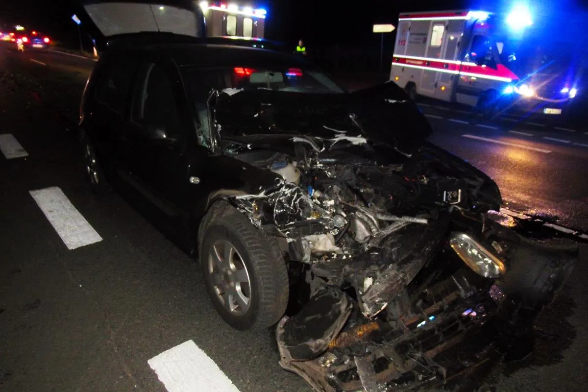 Landesbergen - Auffahrunfall mit zwei Verletzten