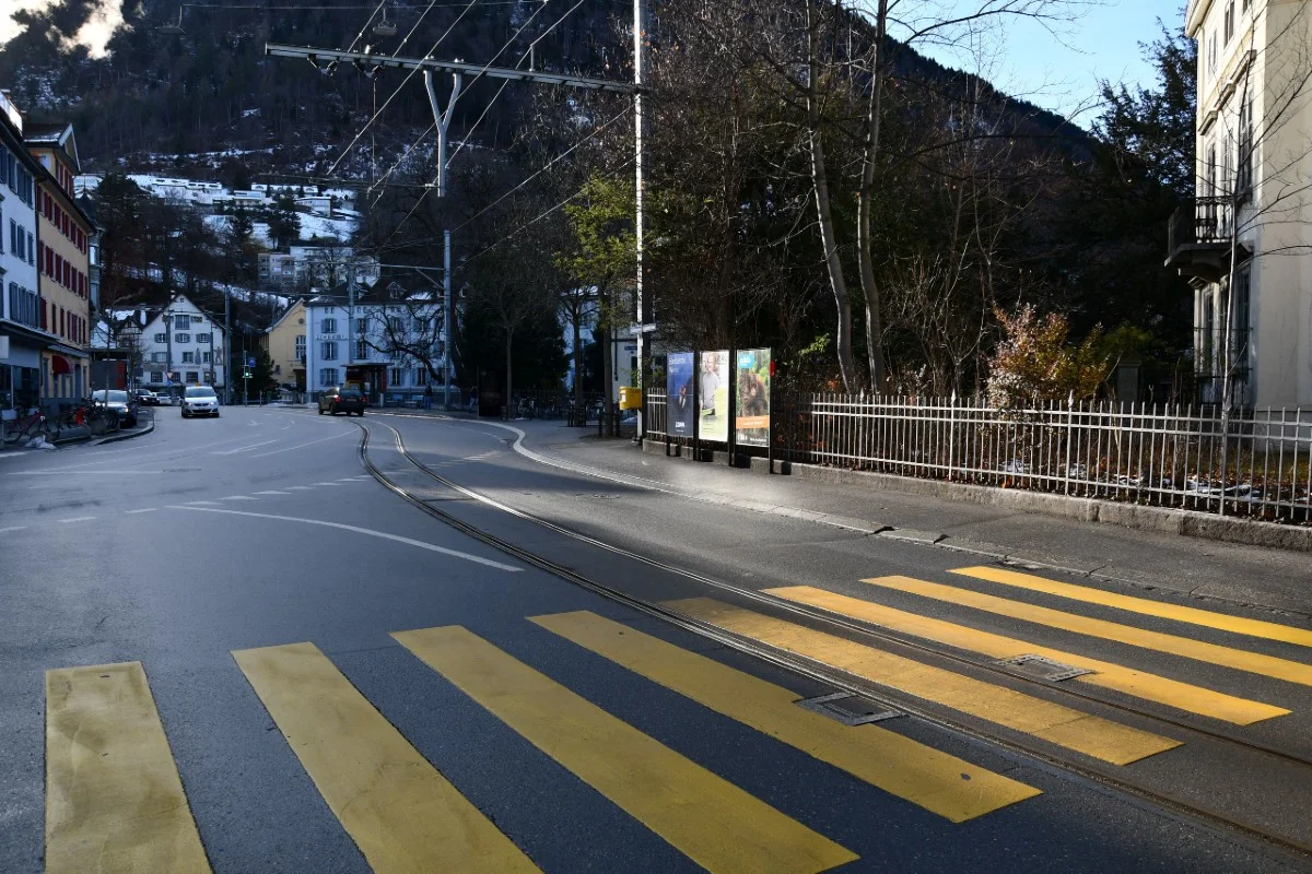 Chur GR - Motorradfahrer verletzt sich bei Verkehrsunfall