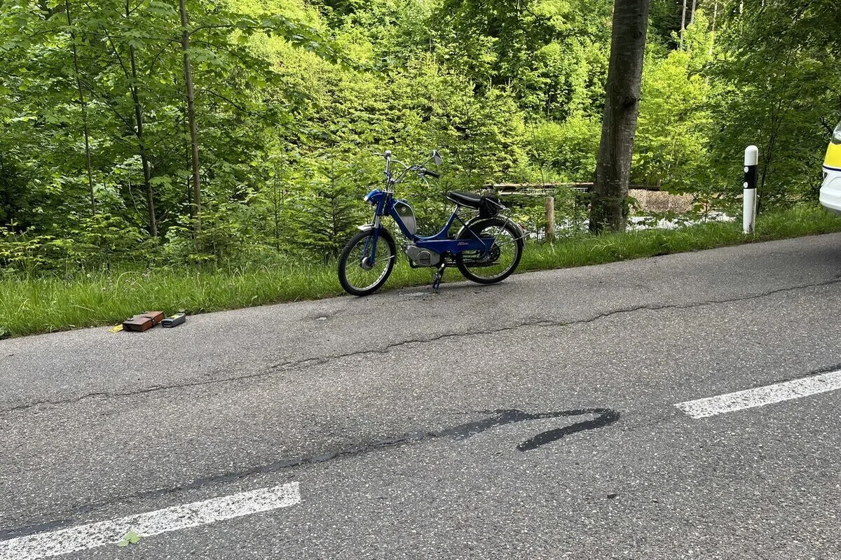 Degersheim SG – 62-Jähriger bei Motorradunfall verletzt - Rega im Einsatz 
