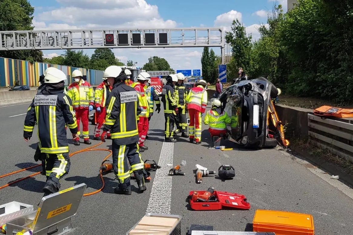 Bochum – PKW Unfall auf der A40
