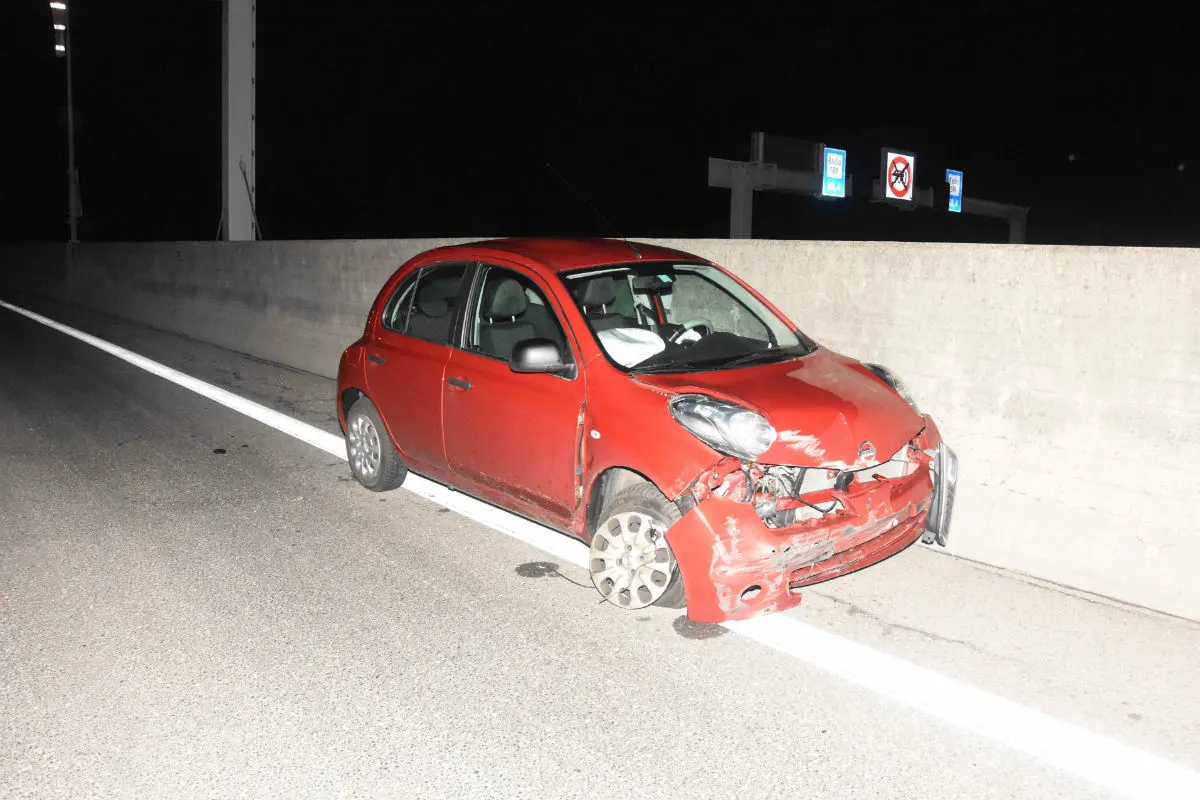 Unfall Walenstadt SG - Frau verletzt sich bei Selbstunfall