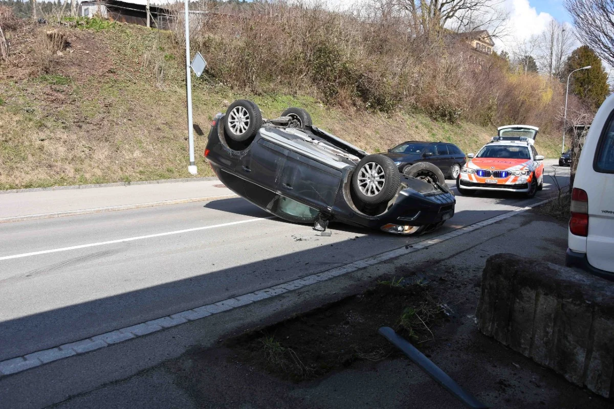 Oberuzwil SG - Totalschaden verursacht - medizinisches Problem?