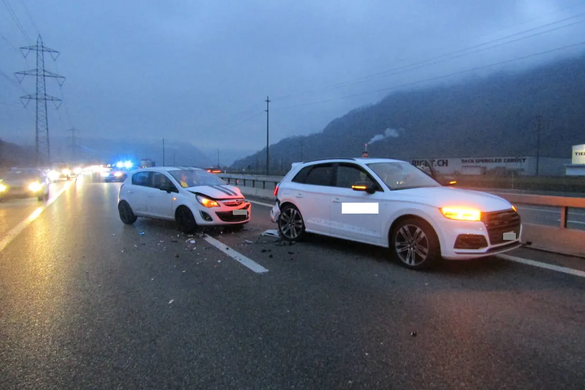A3 Bilten GL - Auto auf Überholspur übersehen