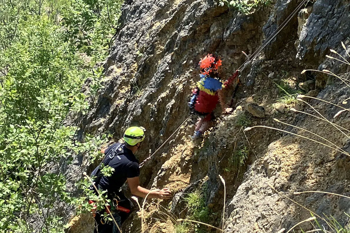 Liesberg BL – Sechs Personen aus Hang in Naturschutzgebiet befreit
