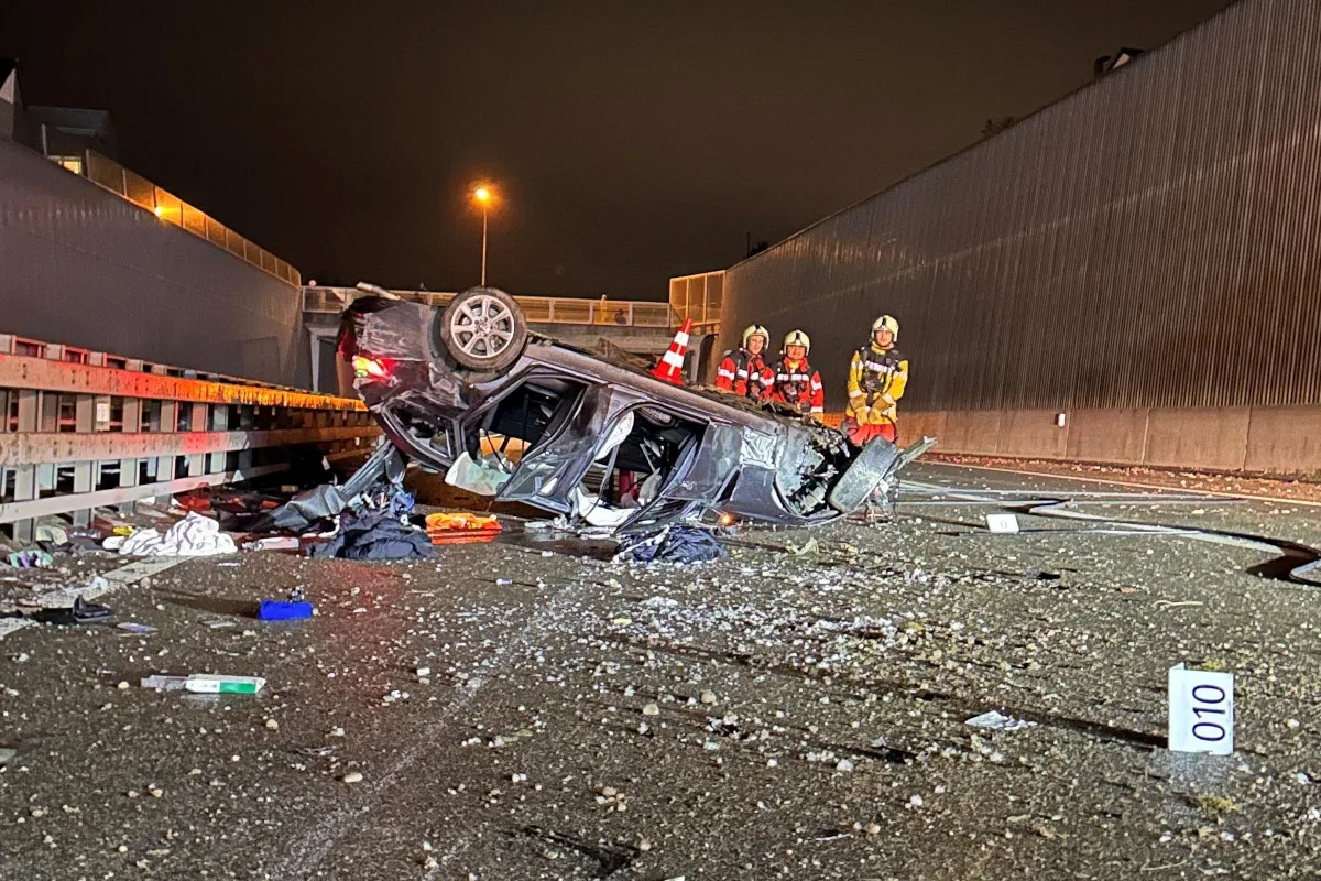 A51 Bülach ZH – Festnahmen nach Verkehrsunfall auf der Autobahn