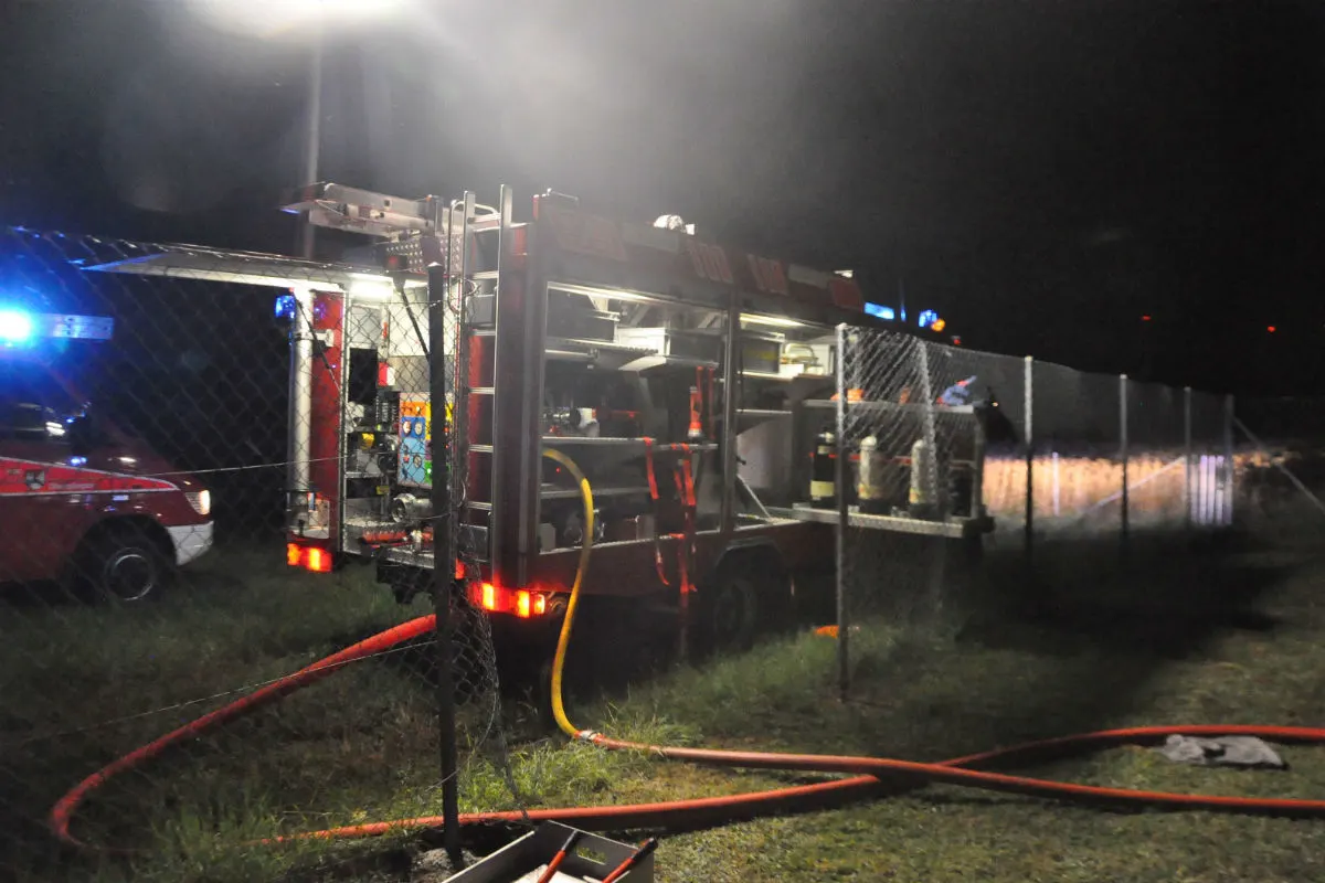 Obergösgen SO - Trafostation in Vollbrand - Zeugenaufruf