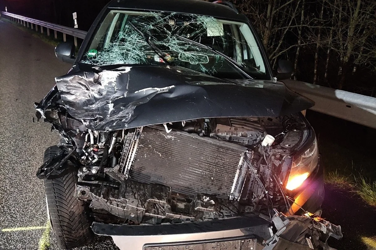 Hagen im Bremischen/BAB27 - Schwerer Unfall fordert zwölf Verletzte
