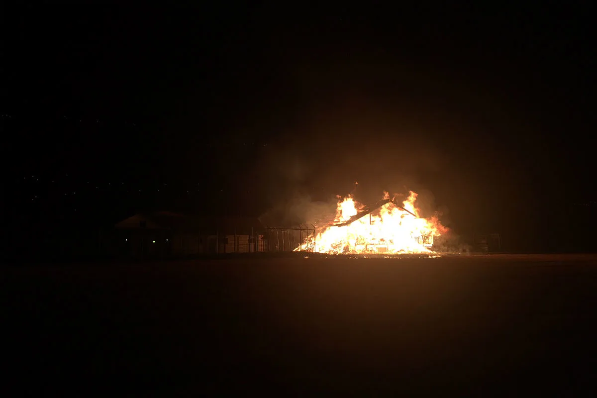 Granges VS - Brand in Ausschaffungszentrum
