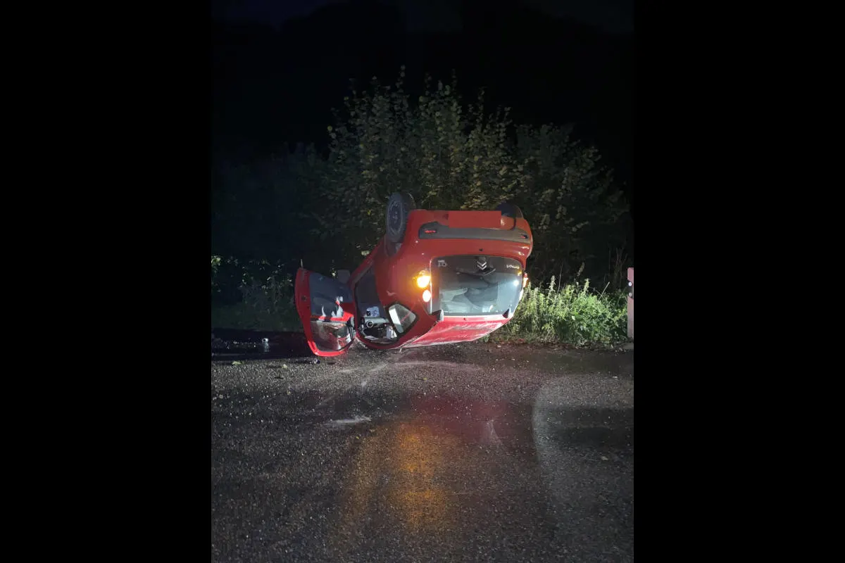 Unfall in Duggingen BL – Personenwagen überschlägt sich nach Ausweichmanöver