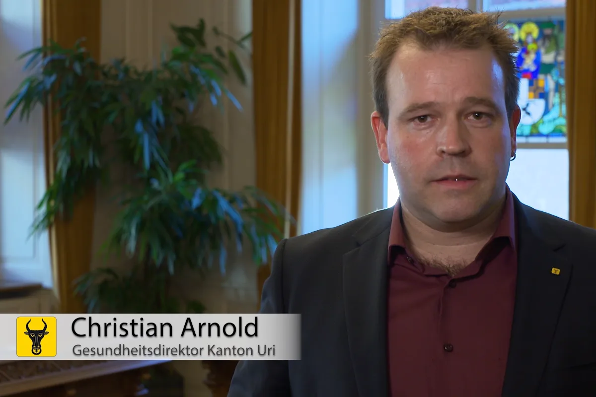 Coronavirus – Videobotschaft von Regierungsrat Christian Arnold an die Urnerinnen und Urner