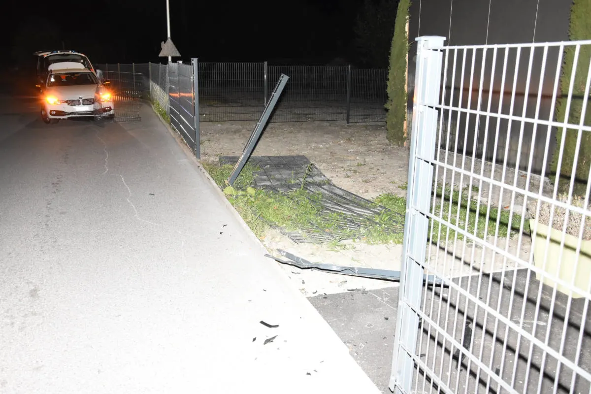 Bad Ragaz SG - Selbstunfall in fahrunfähigem Zustand