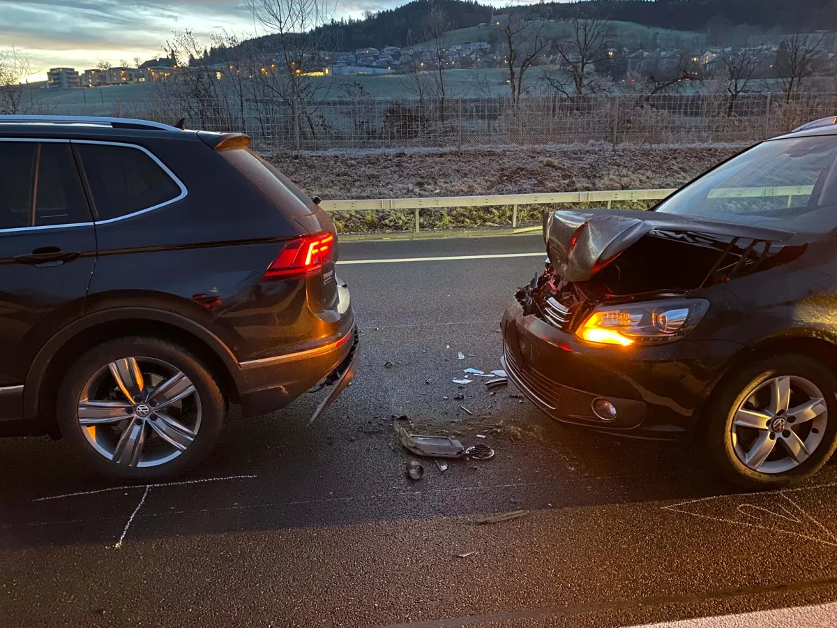 Kanton Zug – Unfallserie im Morgenverkehr