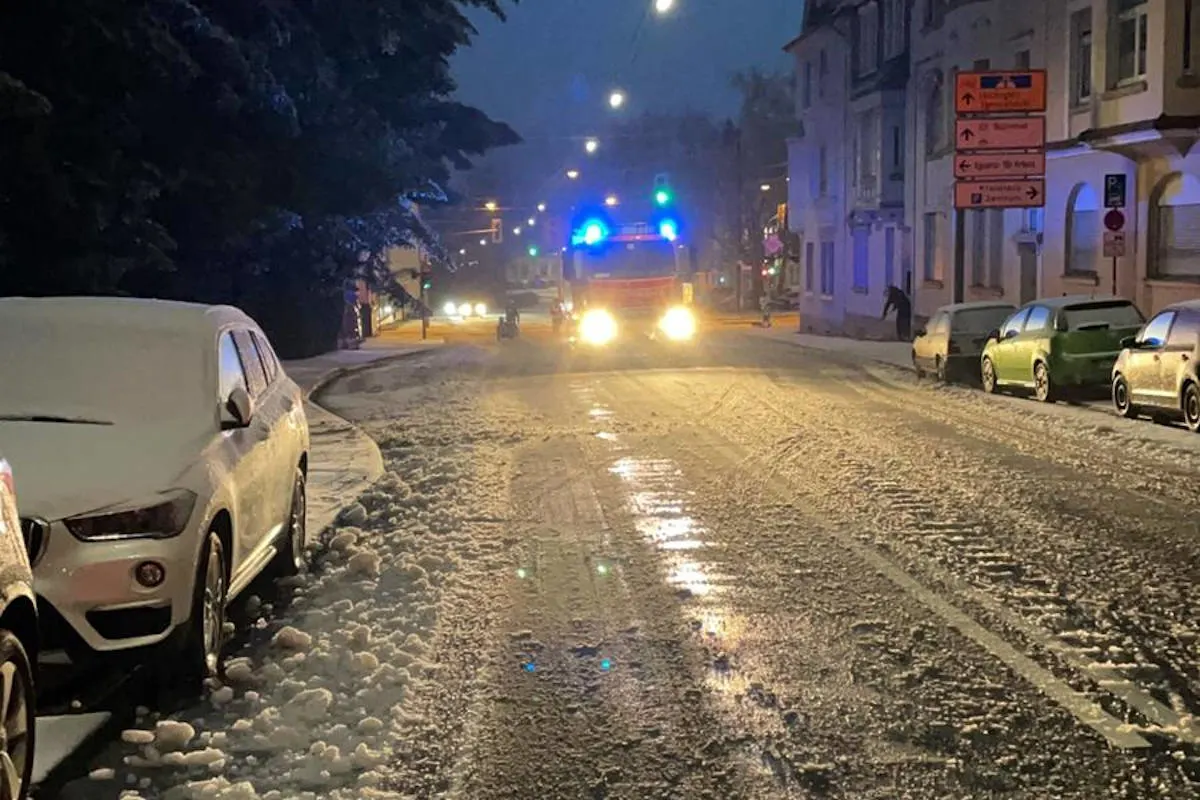Schwelm – Unwettereinsätze durch Schnee und Eis