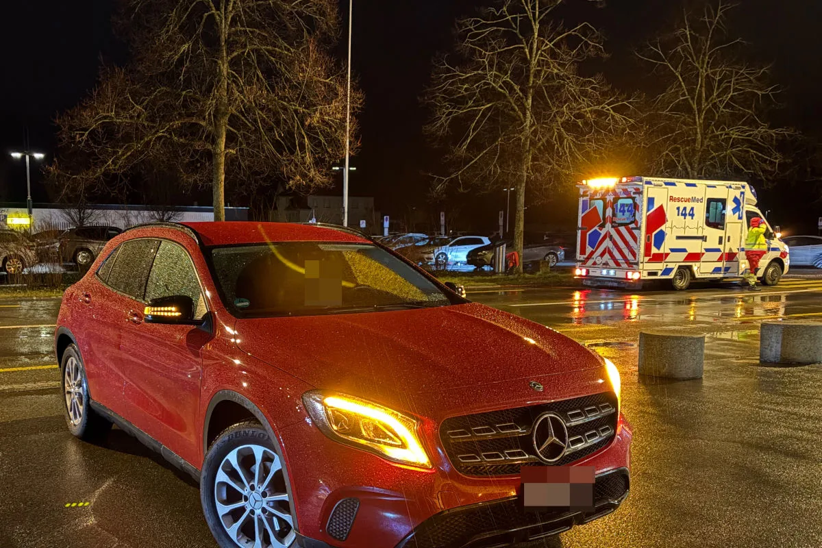 Kreuzlingen TG – Auto erfasst 13-Jährigen auf Fussgängerstreifen