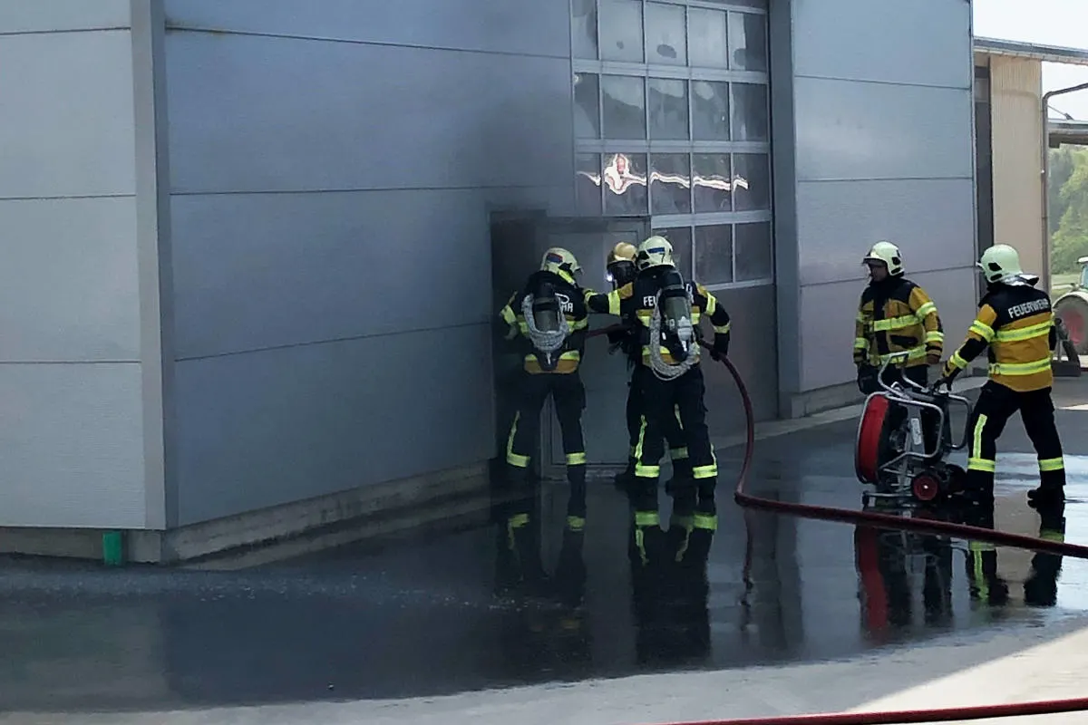 Donzhausen TG – Brand in Werkstatt