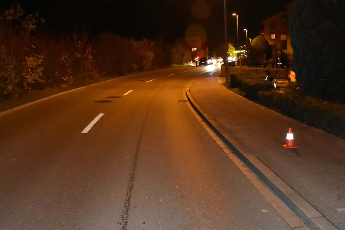 Zeugenaufruf in Goldach SG - Mann mit E-Bike gestürzt