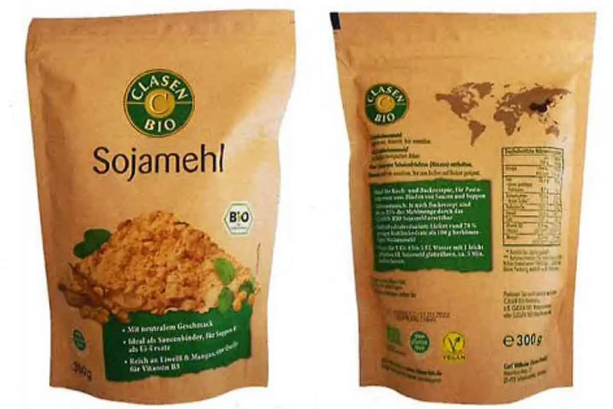 „Clasen Bio Sojamehl“ wird zurückgerufen - Gefahr durch Gluten!
