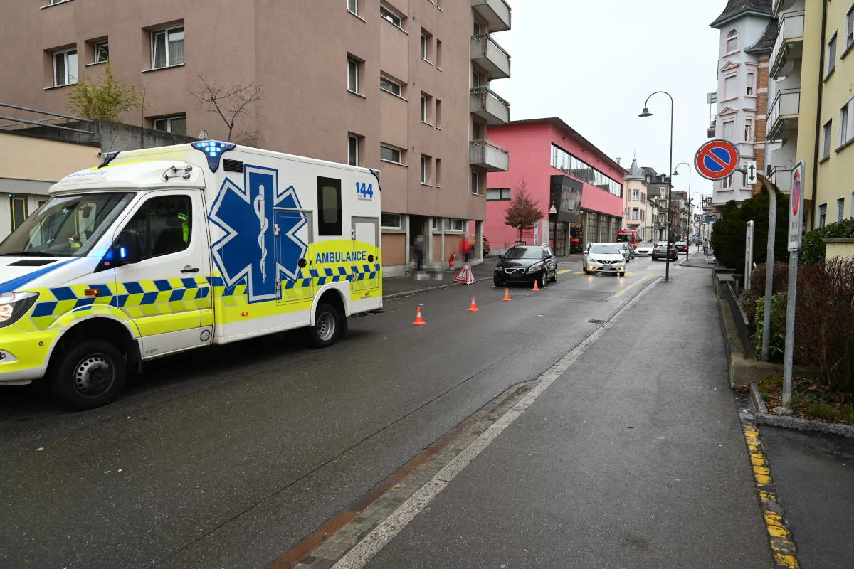 Rorschach SG – Frau nach Kollision mit Auto unbestimmt verletzt