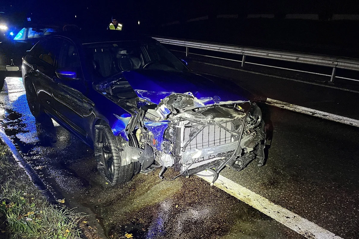 Buchs/N1R AG - Neulenker beschleunigt zu stark und verunfallt 