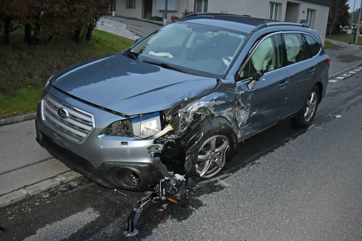 Entlebuch LU - Kollision zwischen zwei Autos