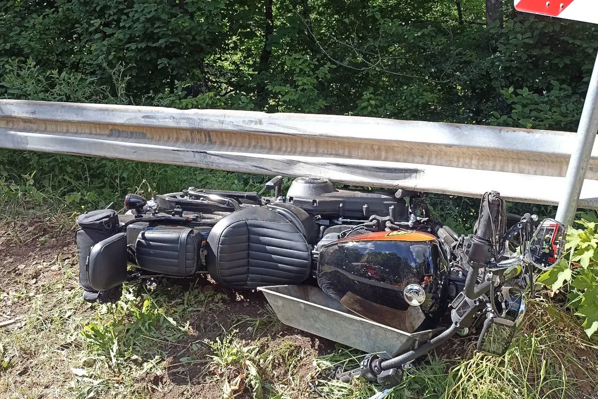 Finnentrop – 72-Jähriger bei Motorradunfall verletzt