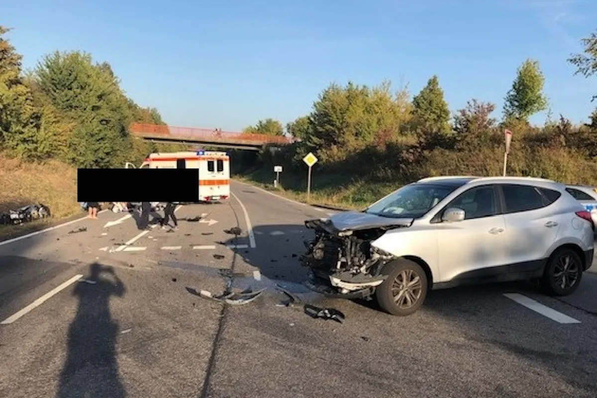 Ober-Flörsheim – Motorradfahrer bei Unfall verletzt