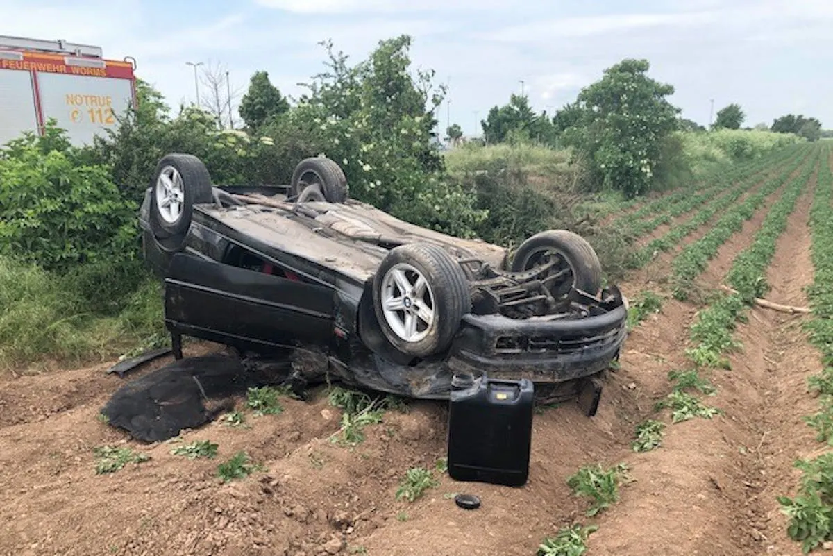 Worms – Mehrere Ermittlungsverfahren nach Unfall unter Drogeneinfluss eingeleitet