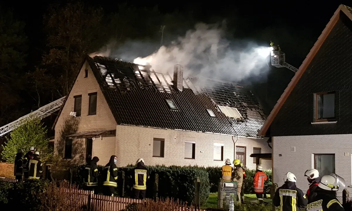 Hademstorf – Asche löst Brand aus