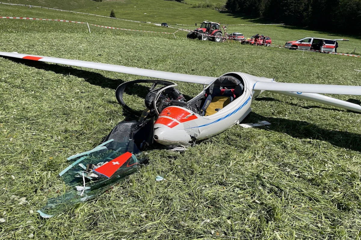 Parpan GR – Pilot bei Unfall mit Segelflugzeug verletzt