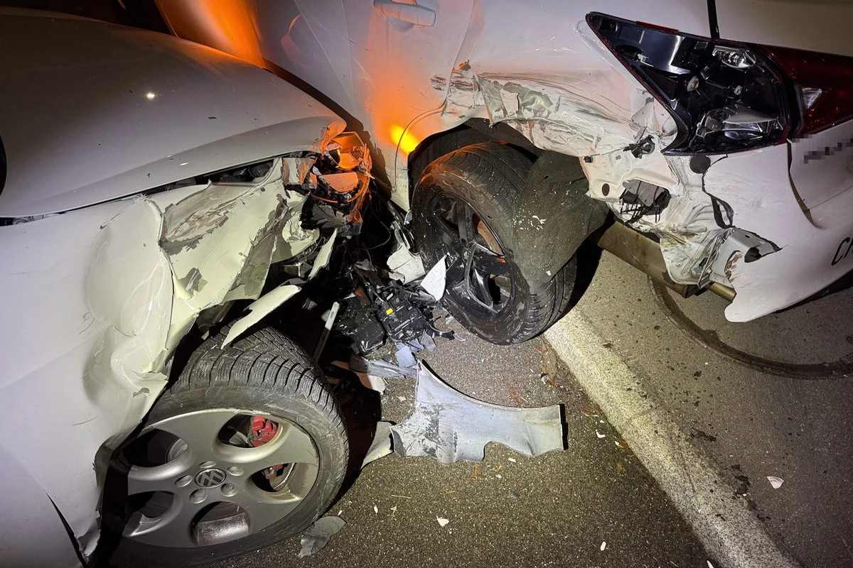 Ennetbaden AG – Fahrunfähig Unfall verursacht