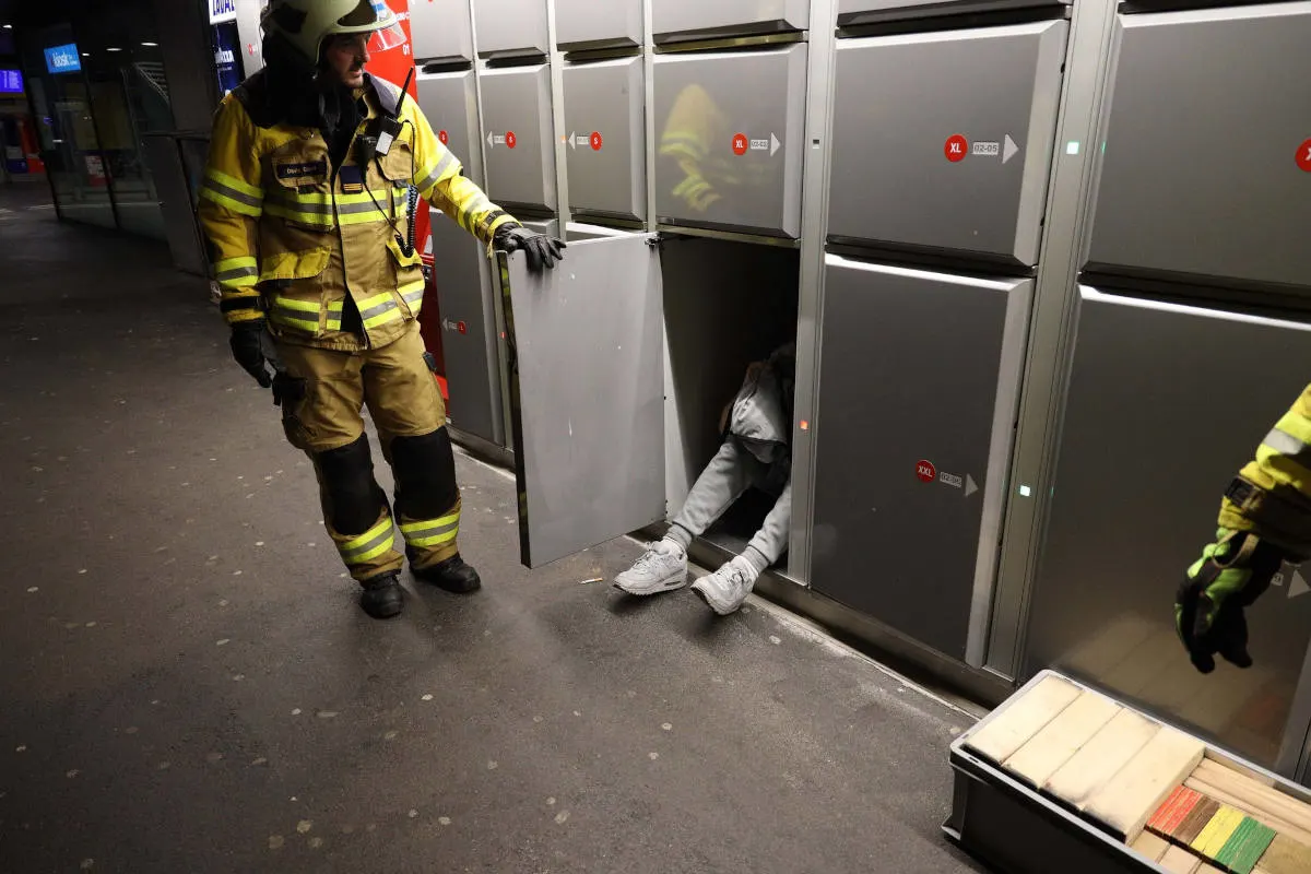 Dummer Streich in Zug – Von Freunden in Schliessfach eingesperrt – durch Feuerwehr befreit