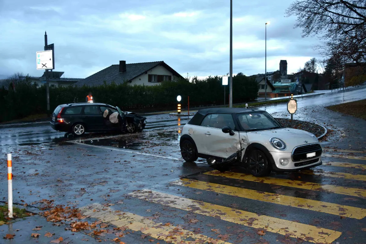 Uznach SG - Vortritt missachtet