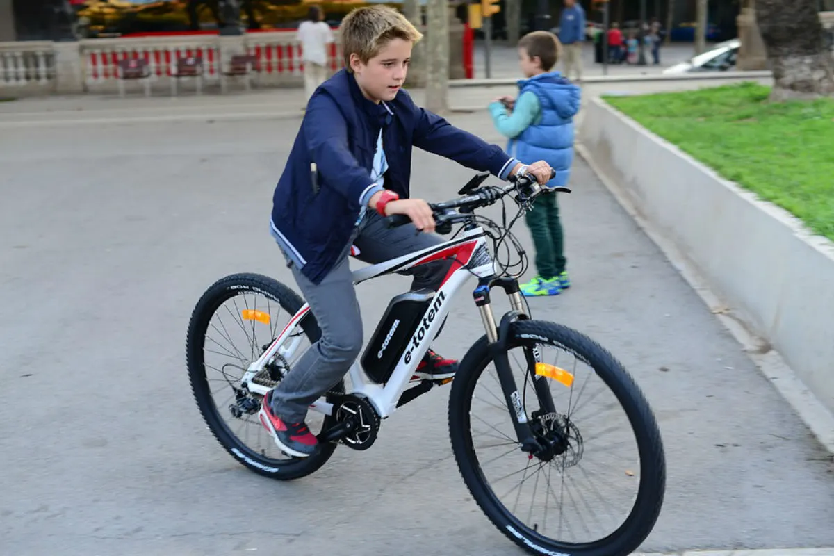 Den langen Bremsweg des E-Bikes nicht unterschätzen