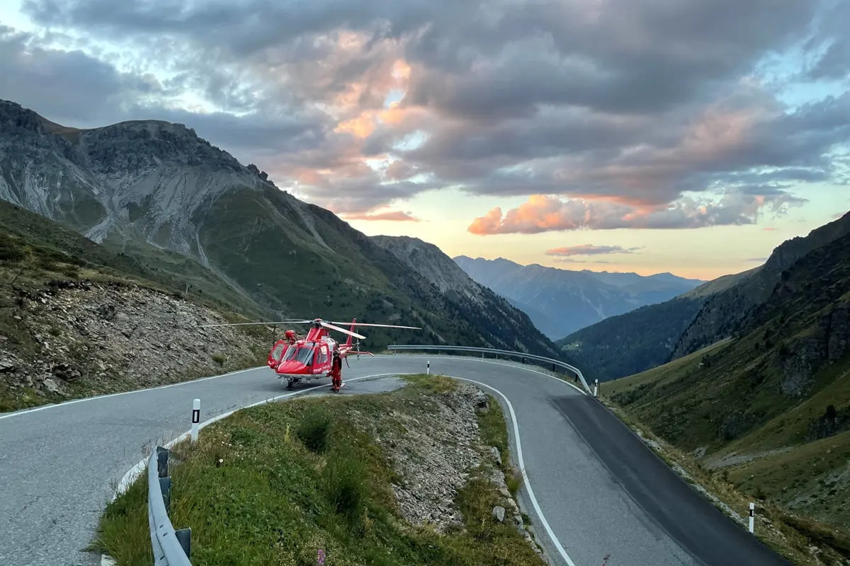 Sta. Maria Val Müstair GR – Motorradlenker bei Sturz teils schwer verletzt
