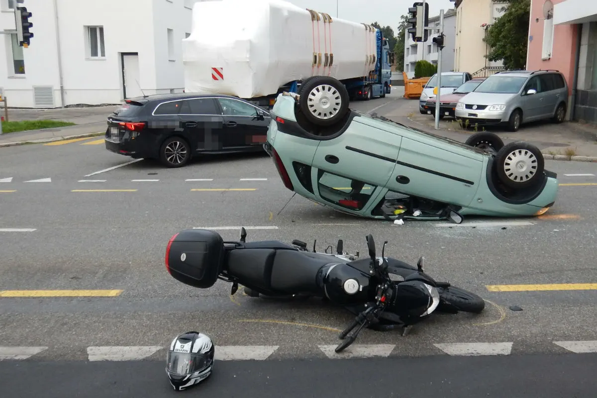 Salmsach TG - Zwei Verletzte bei Unfall