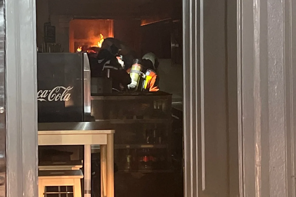 Stadt St. Gallen - Brand in Innenstadt