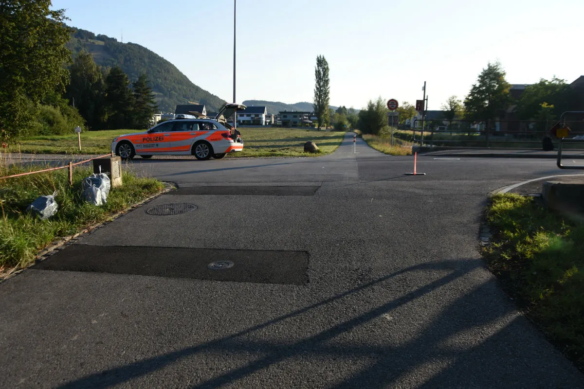 Rüthi SG - Autofahrer übersieht Mofa