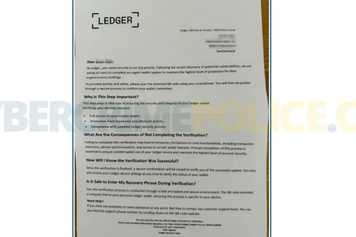 Krypto-Betrug per Post – Fake-Briefe mit QR-Code im Umlauf