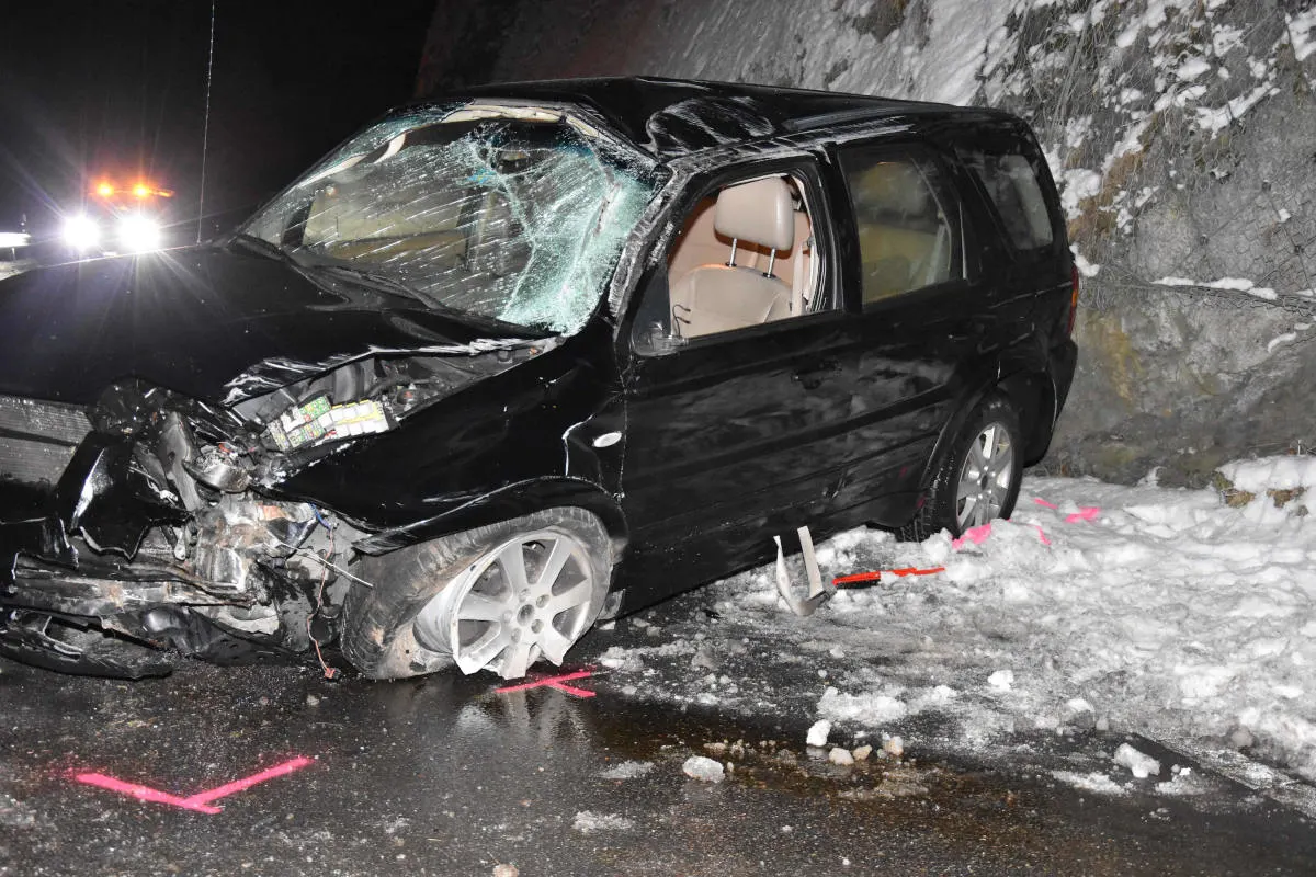 Alt St.Johann SG - Betrunken Selbstunfall gebaut