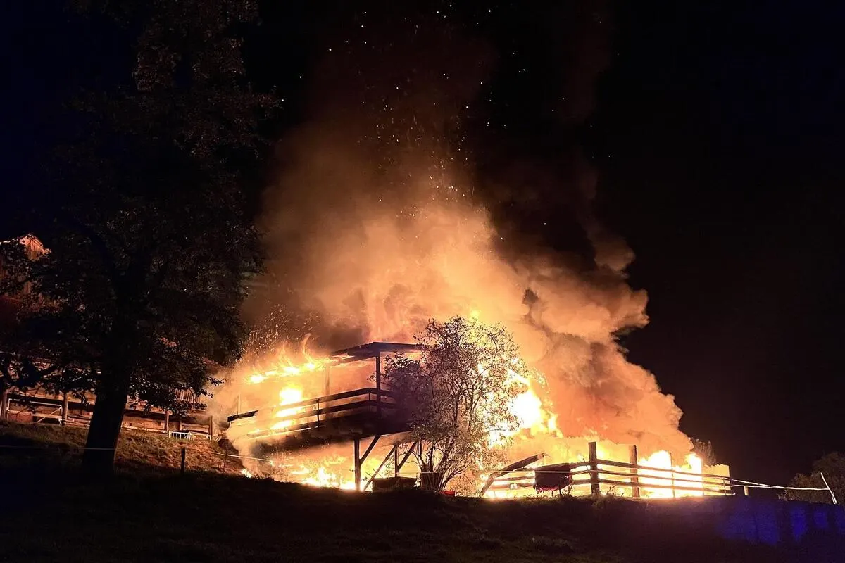 Gossau / Steg im Tösstal ZH - Zwei Brände hinterlassen hohen Sachschaden