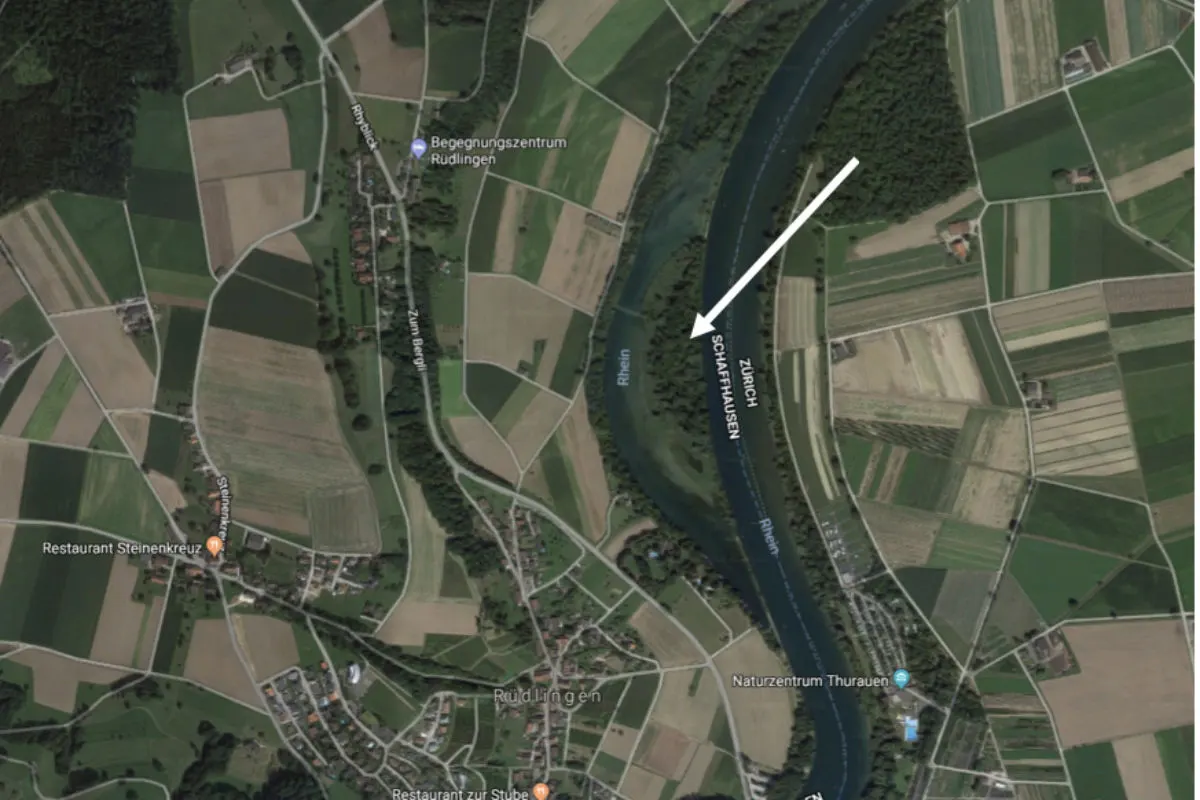 Rüdlingen SH -  Zwei Jugendliche durch Polizei von Insel gerettet
