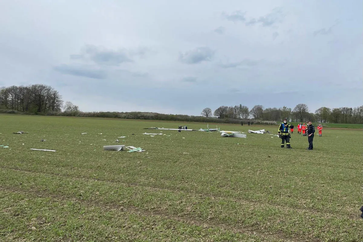 Unglück in Horn-Bad Meinberg – Pilot bei Absturz eines Segelflugzeuges tödlich verunglückt