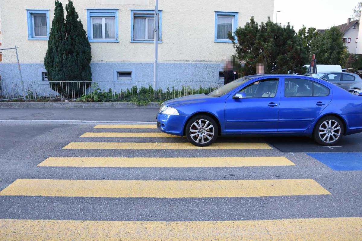 Steinach SG - Frau auf Fussgängerstreifen angefahren