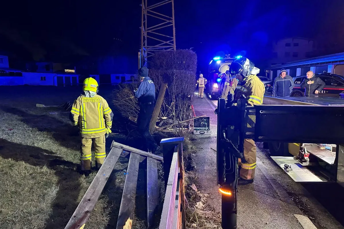 Wattens – Alkoholisierter Autolenker verursacht Unfall