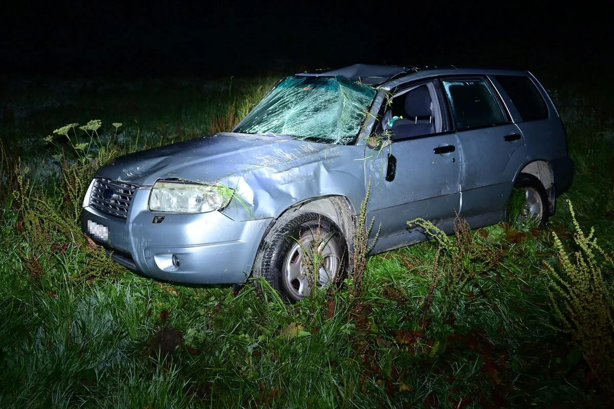 Mädris-Vermol SG – Betrunkener Autofahrer verunfallt