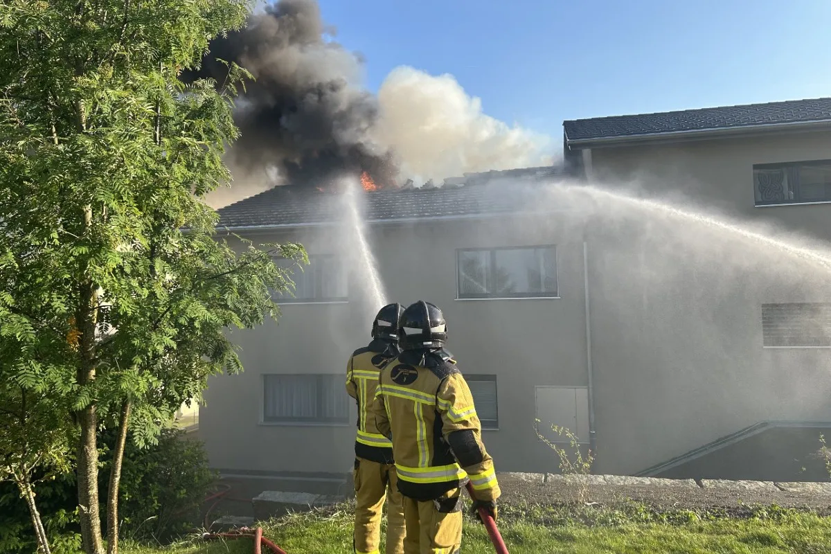Gams SG - Photovoltaikanlage als mögliche Brandursache