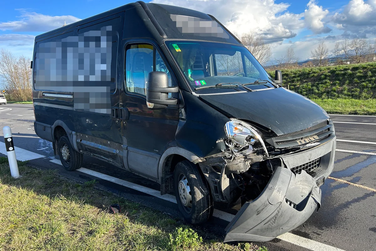 Weinfelden TG - Seitlich-frontale Kollision