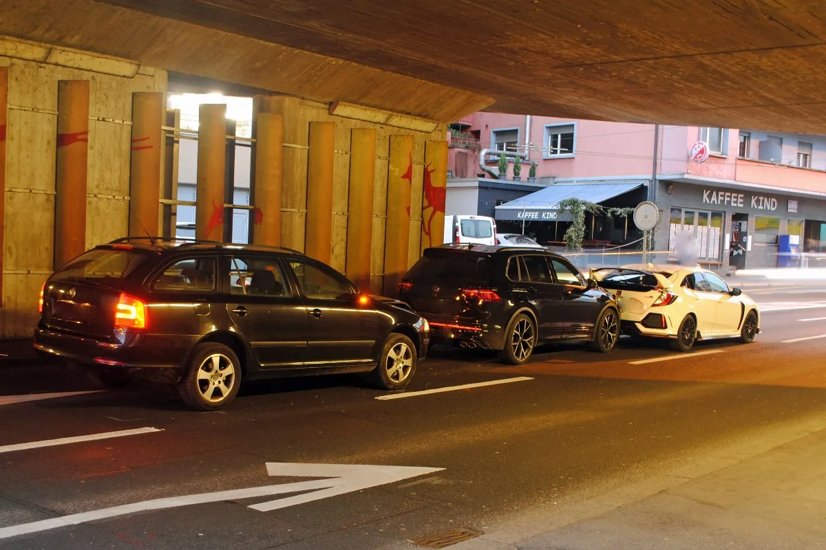 Stadt luzern - Angetrunken Auffahrkollision verursacht 